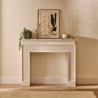 Outlet - Ember 110cm Fireplace Surround - Snow White