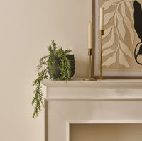Ember 110cm Fireplace Surround - Snow White