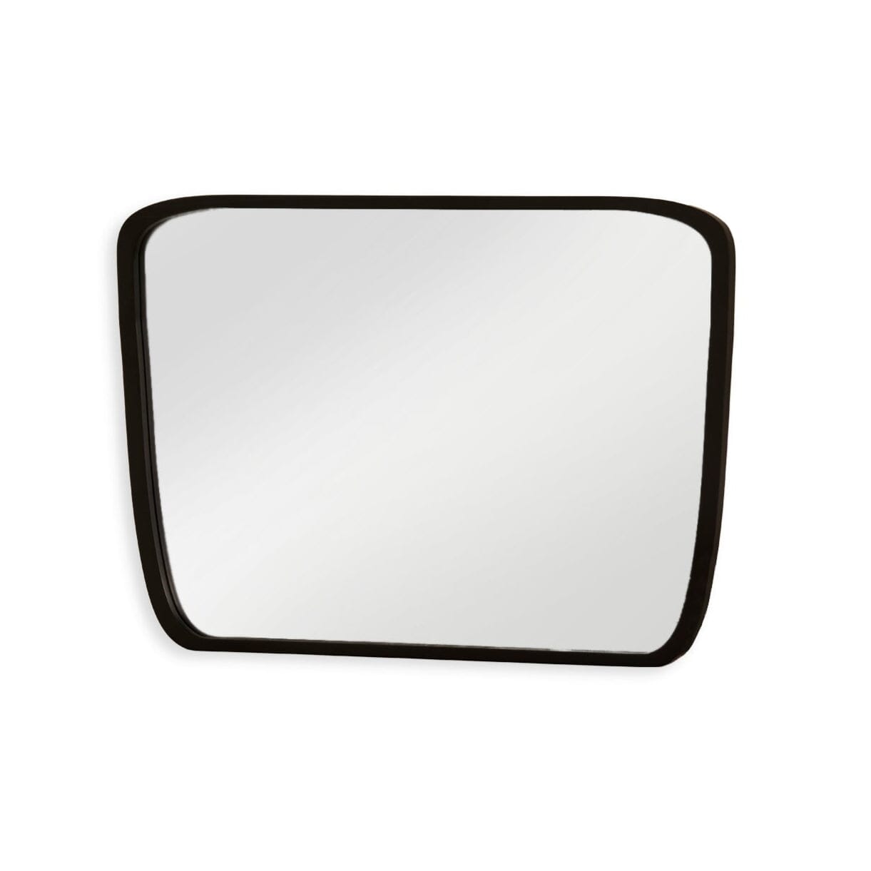 Outlet - Farleigh Large Black Wooden Mirror