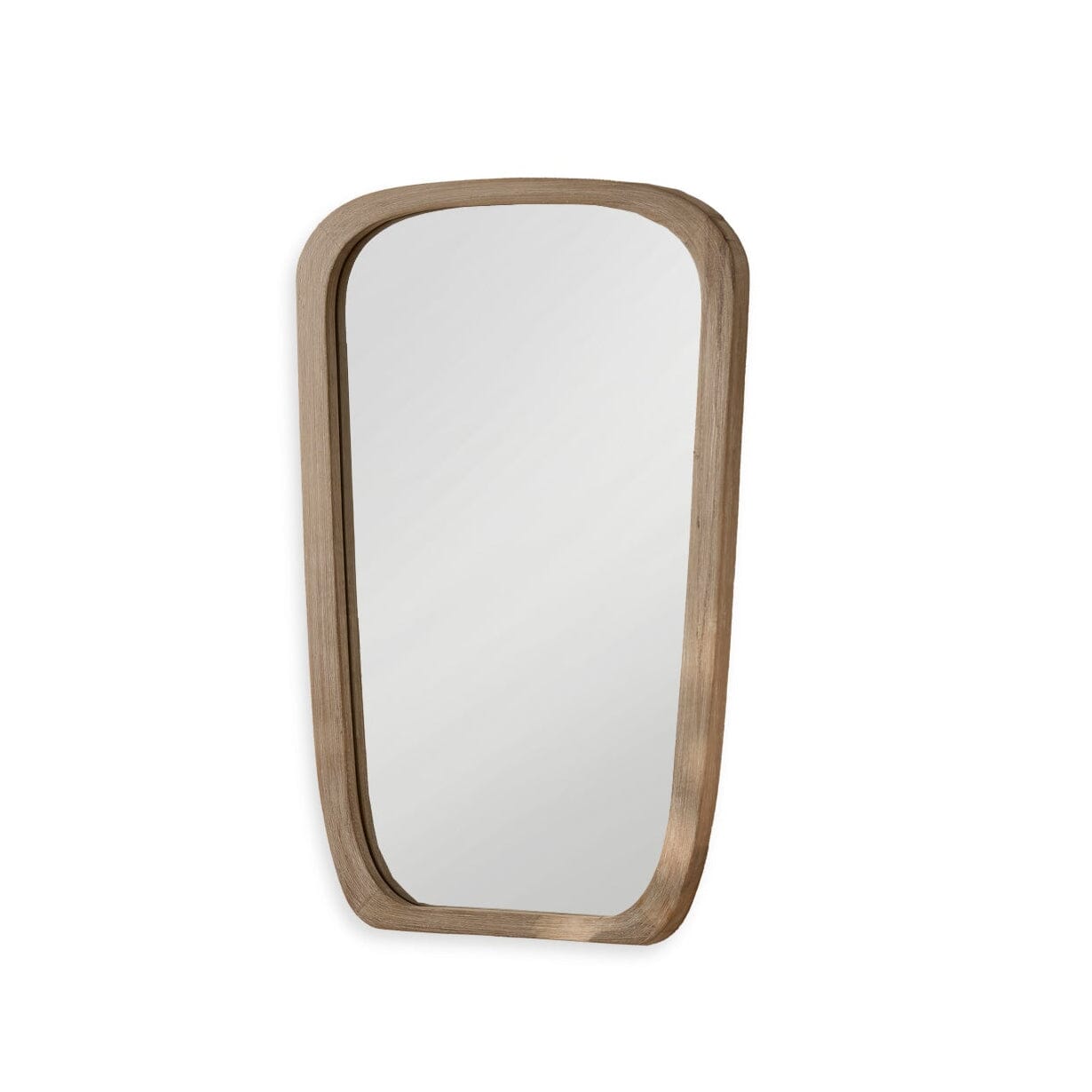 Outlet - Farleigh Small Whitewash Wooden Mirror