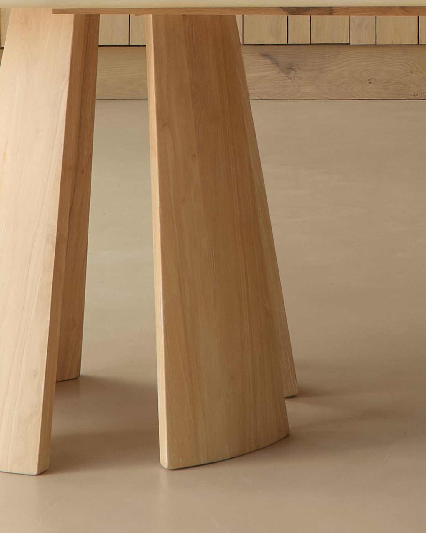 Outlet - Farren Whitewash Oval Dining Table