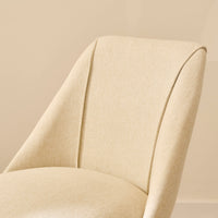 Freya Sand Bar Stool - Whitewash Legs