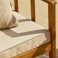 Harrelson Garden Conversation Set Cushion Covers - Sand