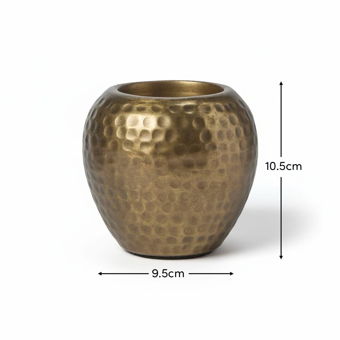Hale Large Metal Candle Holder - Gold