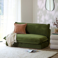Outlet - Harlow 2 Seater Double Sofa Bed - Fern Green