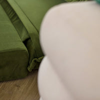 Outlet - Harlow 2 Seater Double Sofa Bed - Fern Green