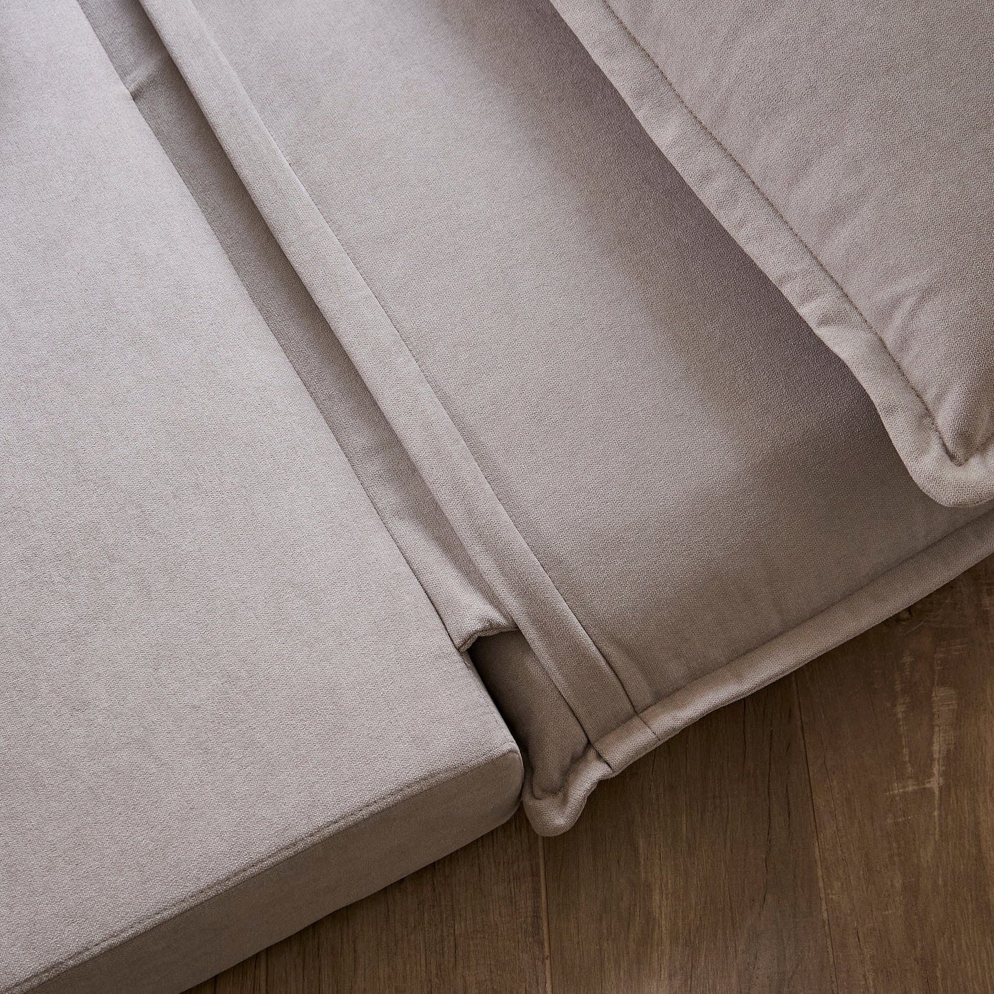 Outlet - Harlow Single Sofa Bed - Soft Beige