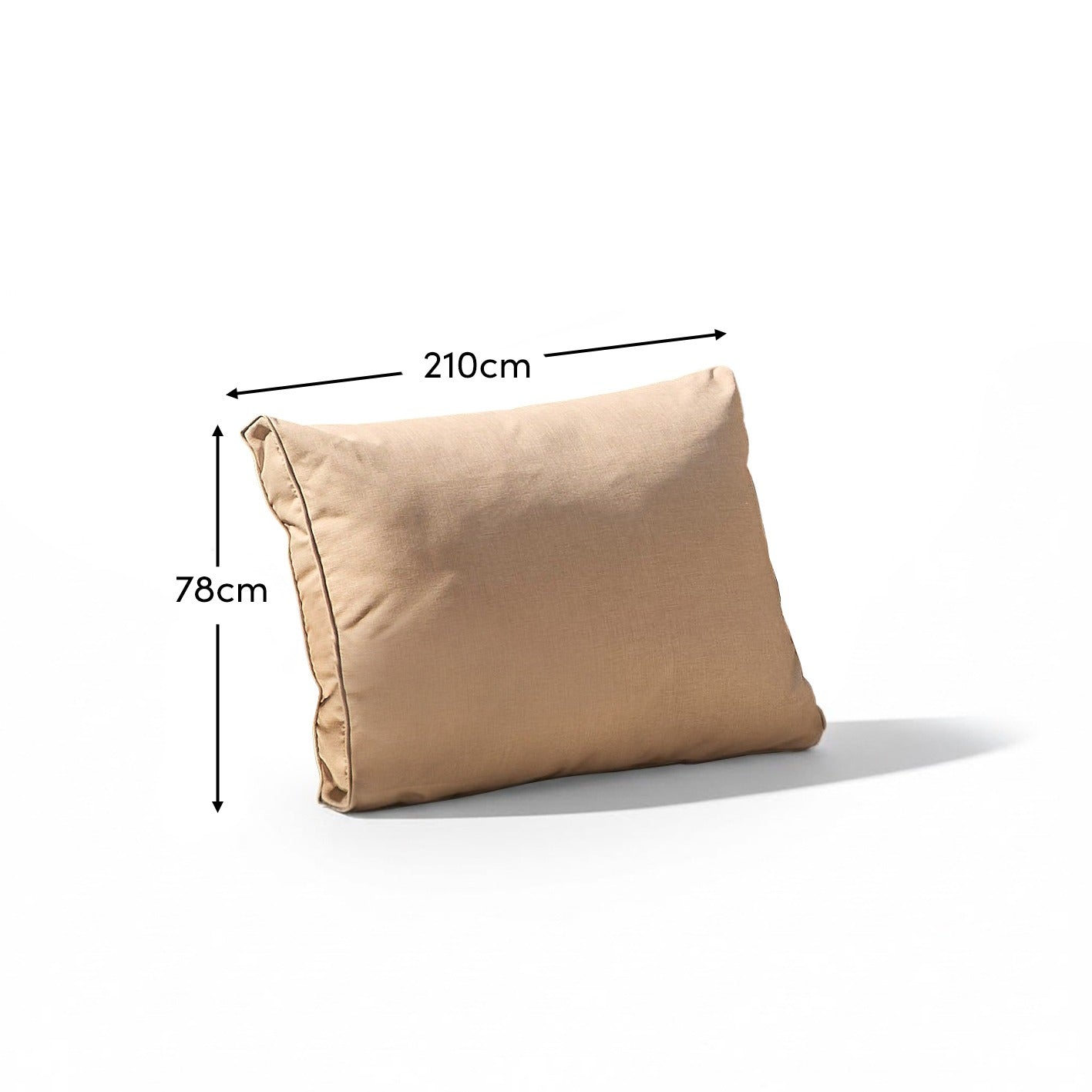 Harrelson Garden Chaise Sofa Set Cushion Covers - Sand