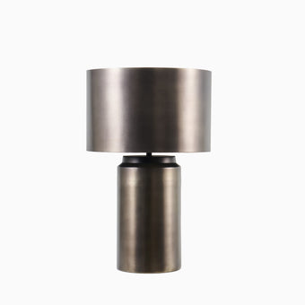 compare product Helmdone 57cm Metal Table Lamp - Black Bronze