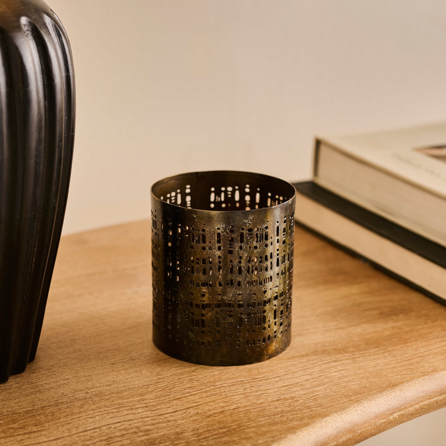 Herriard 10cm Metal Lantern - Gold