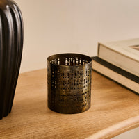 Herriard 10cm Metal Lantern - Gold