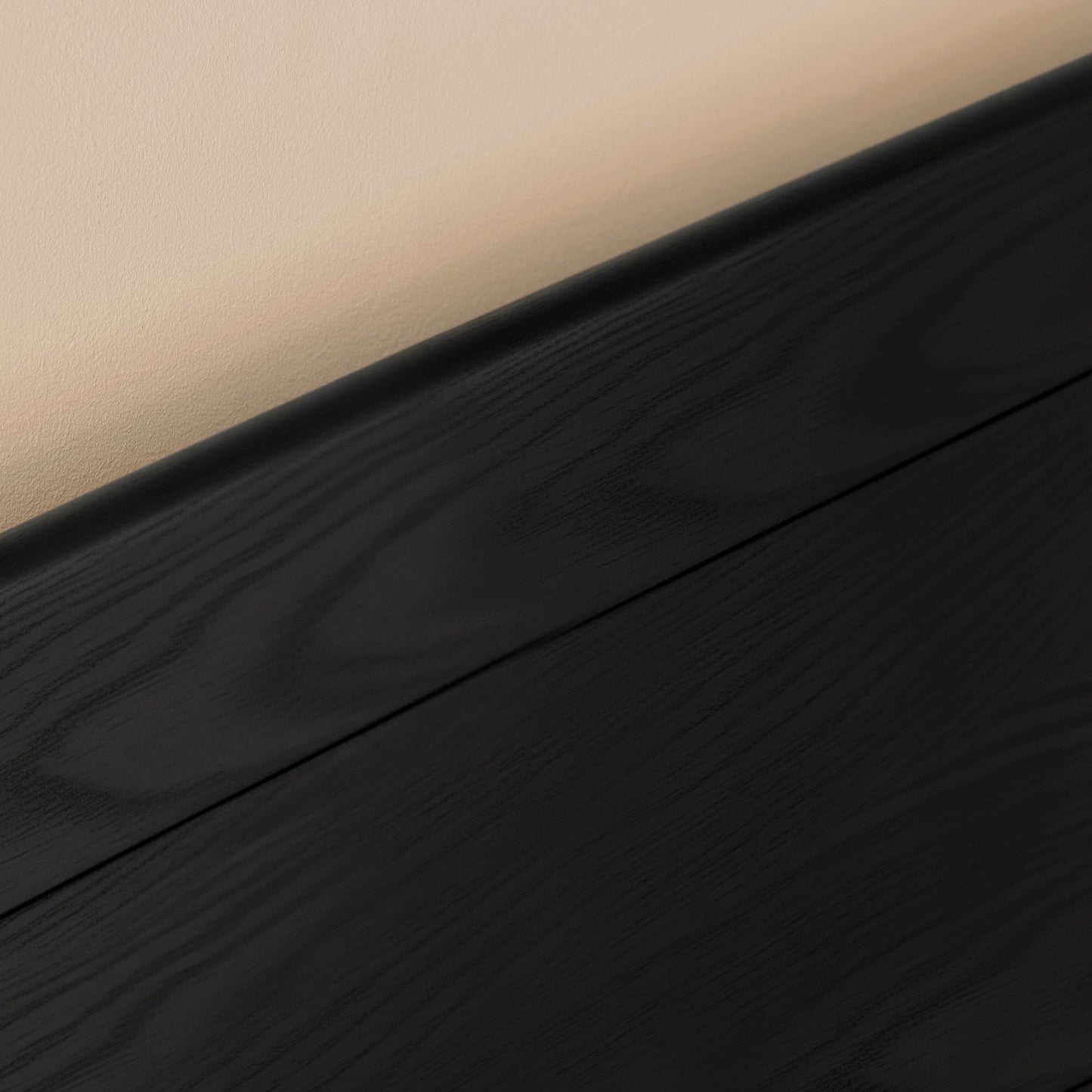 Ida Double Wooden Bed - Black Oak