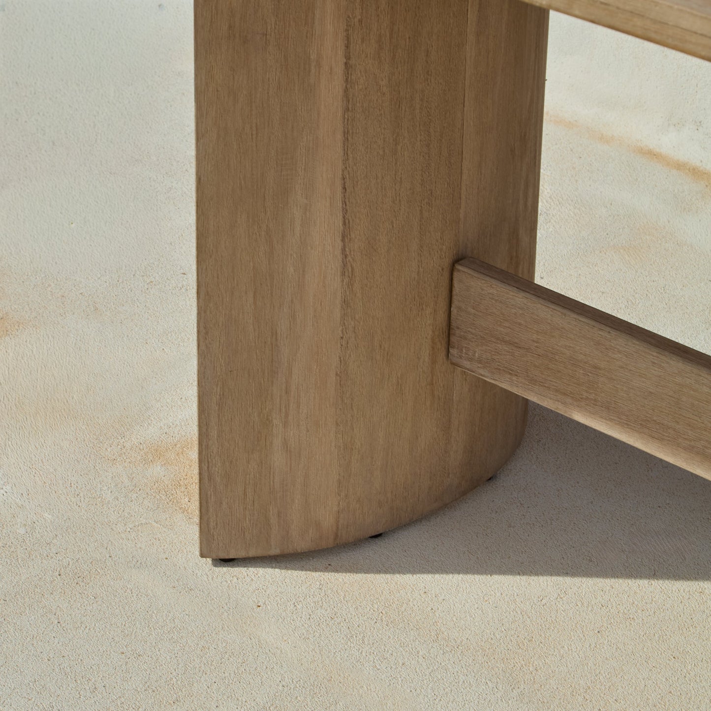 Imani Wooden Garden Coffee Table - Light Brush Acacia