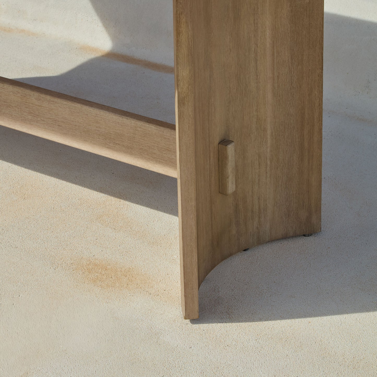 Imani Wooden Garden Coffee Table - Light Brush Acacia