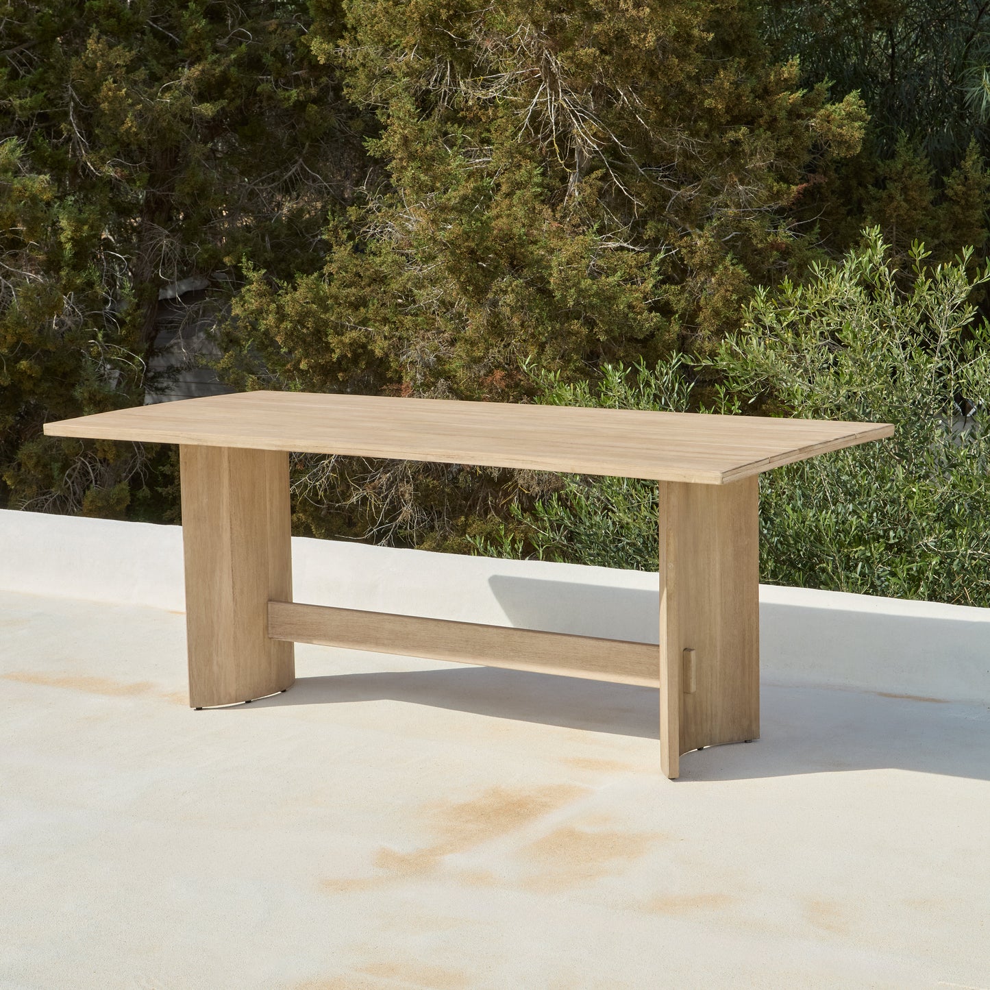 Imani Wooden Garden Coffee Table - Light Brush Acacia