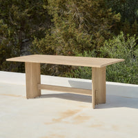 Imani Wooden Garden Coffee Table - Light Brush Acacia
