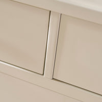 Ivy 4 Drawer Chest of Drawers - Ivory White