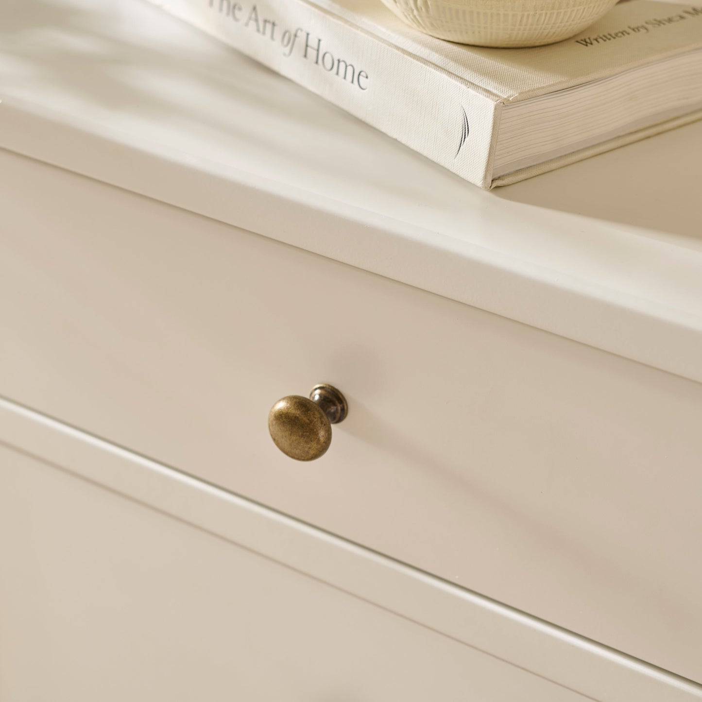 Ivy 4 Drawer Chest of Drawers - Ivory White