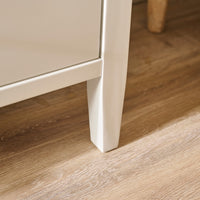 Ivy 4 Drawer Chest of Drawers - Ivory White