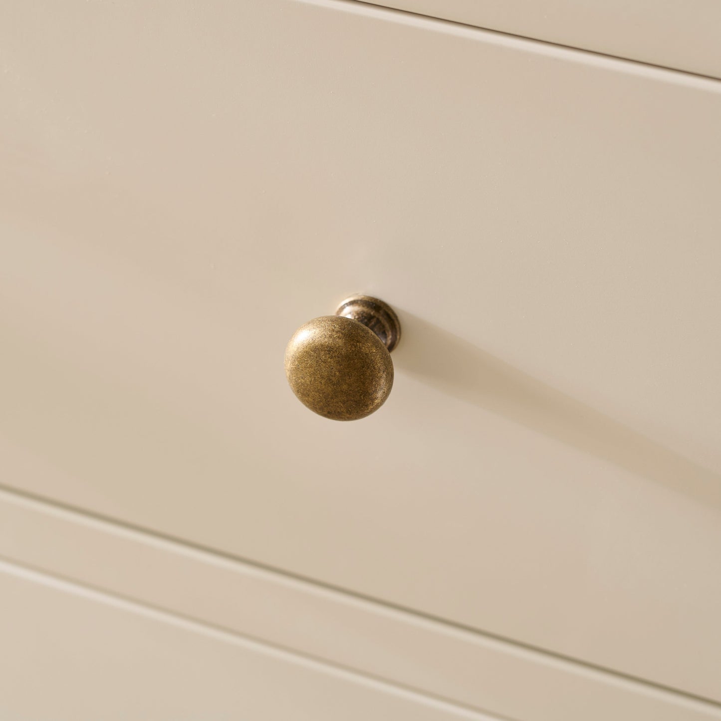 Ivy 5 Drawer Tall Chest of Drawers - Ivory White