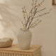 Outlet - Kalera 23cm Terracotta Vase - Off White