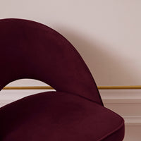 Amelia Black Extending Dining Table Set - 6 Seater - Marilyn Burgundy Red Dining Chairs - Black Legs