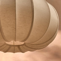Lahsun 36cm Fabric Pendant Light - Natural