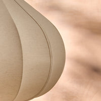 Lahsun 56cm Fabric Pendant Light - Natural