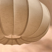 Lahsun 56cm Fabric Pendant Light - Natural