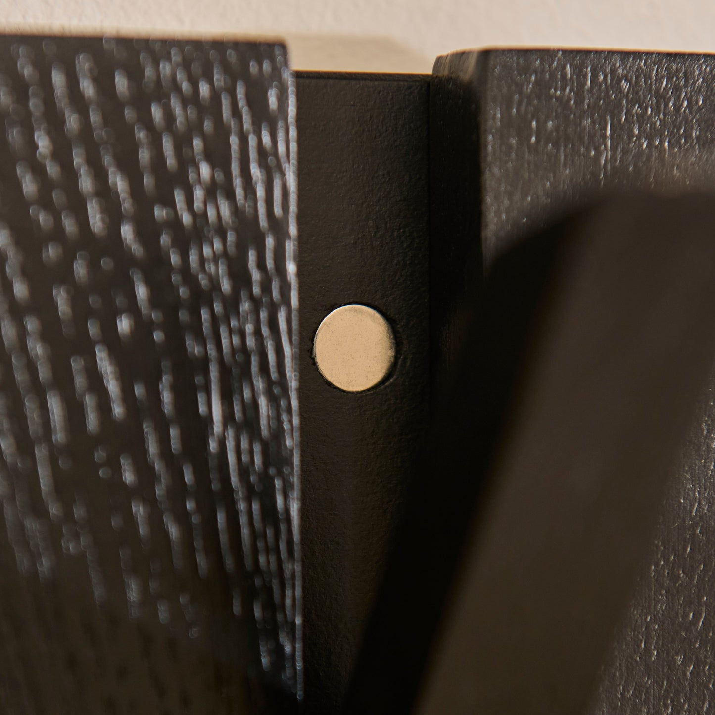 Outlet - Lowell Wooden Folding Coat Rack - Black Oak