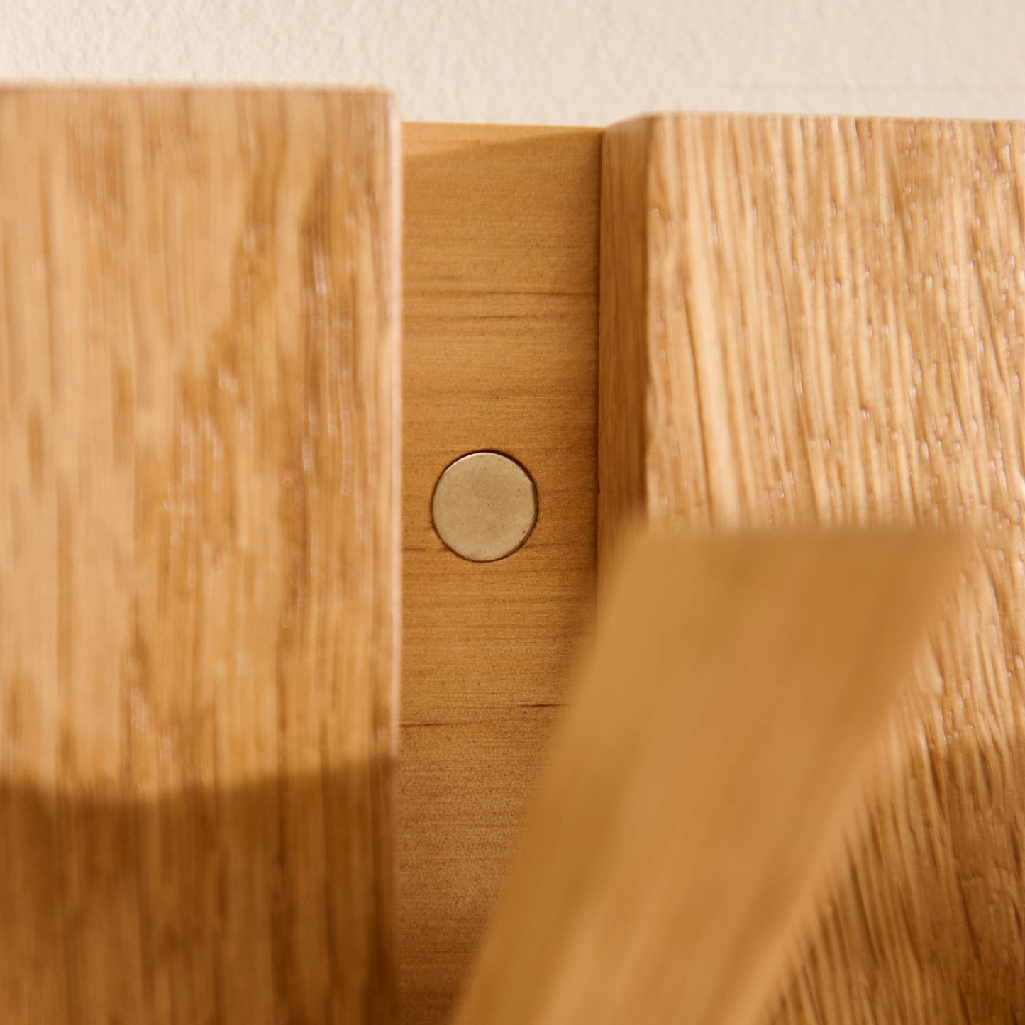 Outlet - Lowell Folding Coat Rack - Pale Oak