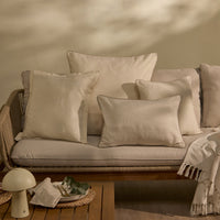 Ludlow 50x50cm Outdoor Cushion Cover - Off White
