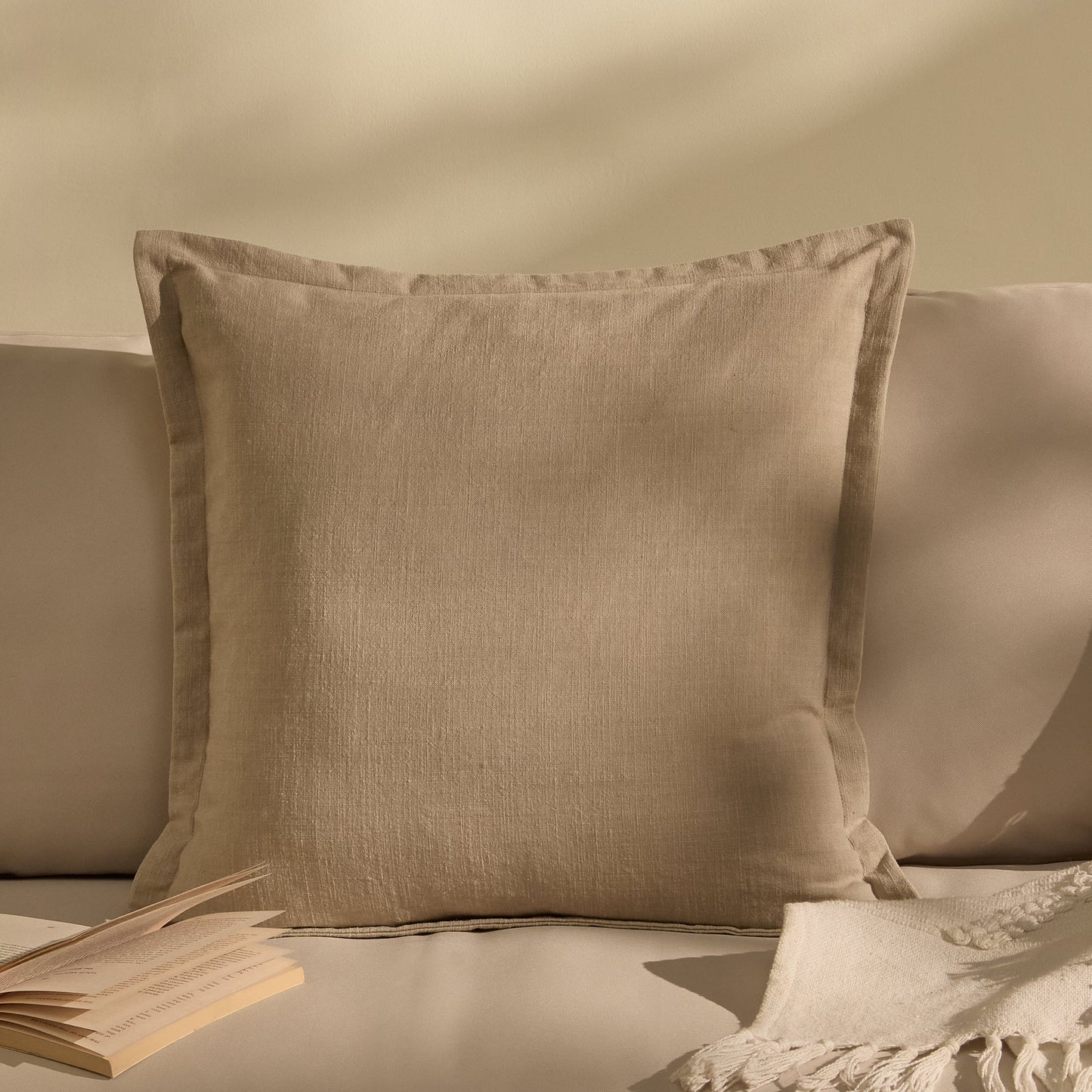 Ludlow 50x50cm Outdoor Cushion Cover - Sand