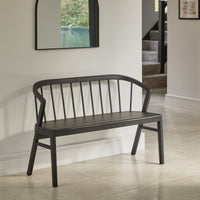 Outlet - Mabel 3 Seater Bench - Black Oak