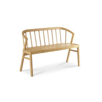 Outlet - Mabel 3 Seater Bench - Pale Oak