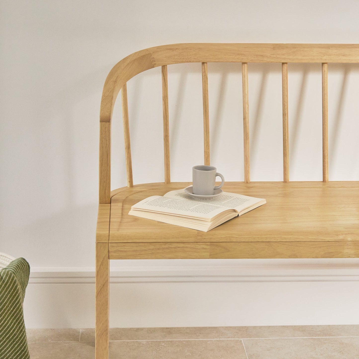 Outlet - Mabel 3 Seater Bench - Pale Oak