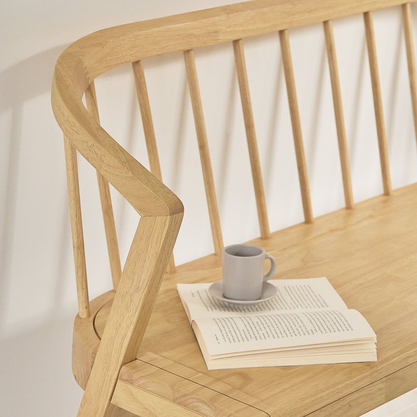 Outlet - Mabel 3 Seater Bench - Pale Oak