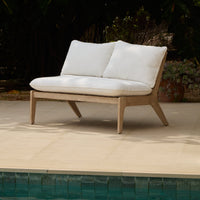 Mali 2 Seater Sofa Cushion Covers - Linen