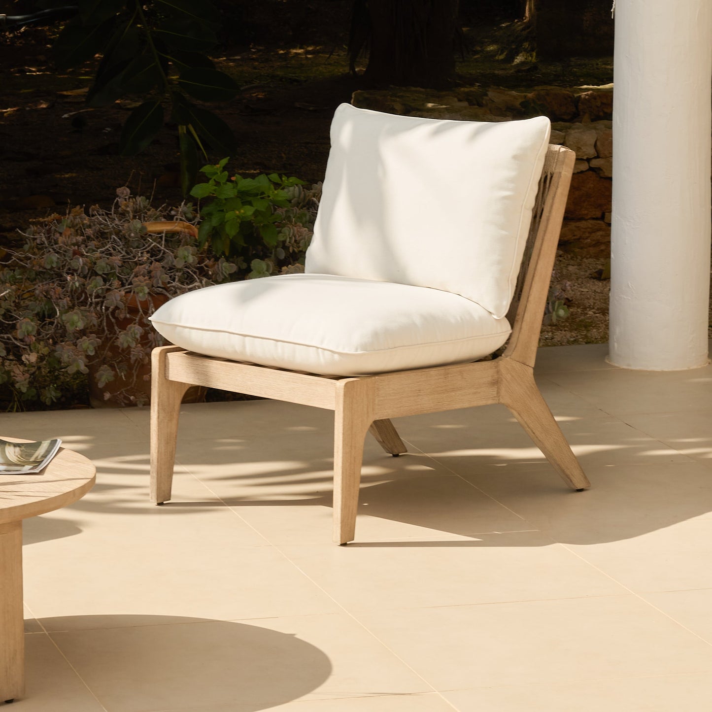 Mali Occasional Chair Cushion Covers - Linen