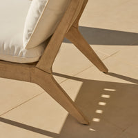 Mali Occasional Chair Cushion Covers - Linen