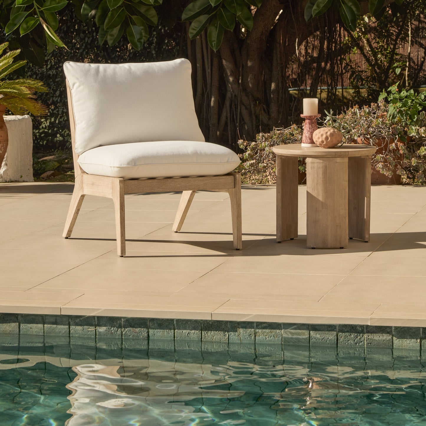 Mali Occasional Chair Cushion Covers - Linen