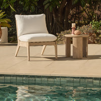 Mali Occasional Chair Cushion Covers - Linen