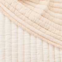 Malton 125x145cm Cotton Bedspread - Natural