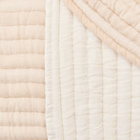 Malton 200x220cm Cotton Bedspread - Natural