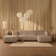 Nathalia Double Chaise Sofa -  Soft Beige