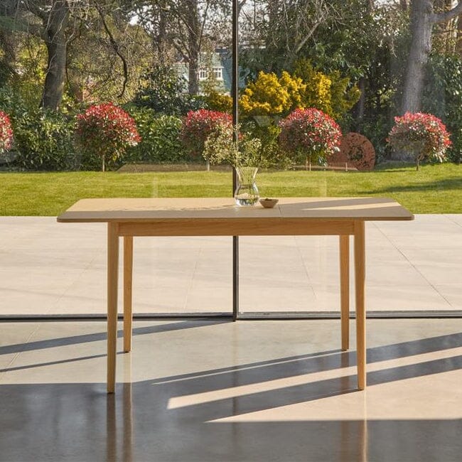 Paul Pale Oak Extending Dining Table