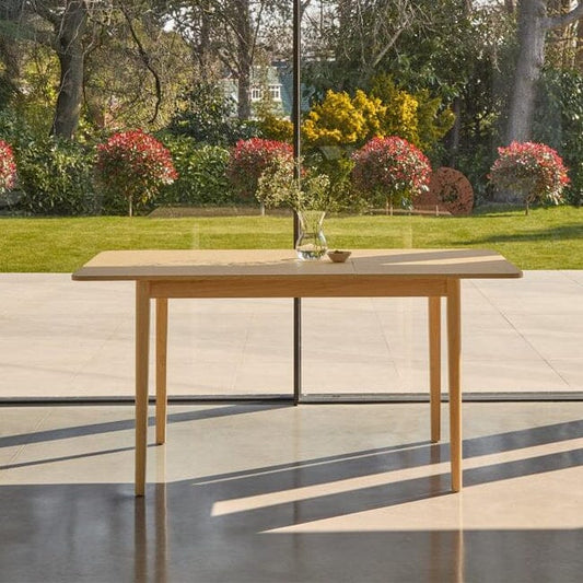 Paul Pale Oak Extending Dining Table