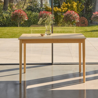 compare product Paul Pale Oak Extending Dining Table
