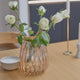 Outlet - Veneto 21cm Glass Vase - Champagne