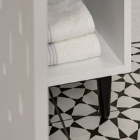 Outlet - Reva 1 Door Storage Cabinet - Snow White